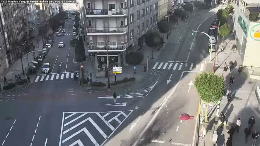 Vigo Pizarro - Vasquez  Varela Street Live Cam - Pontevedra, Galicia, Spain