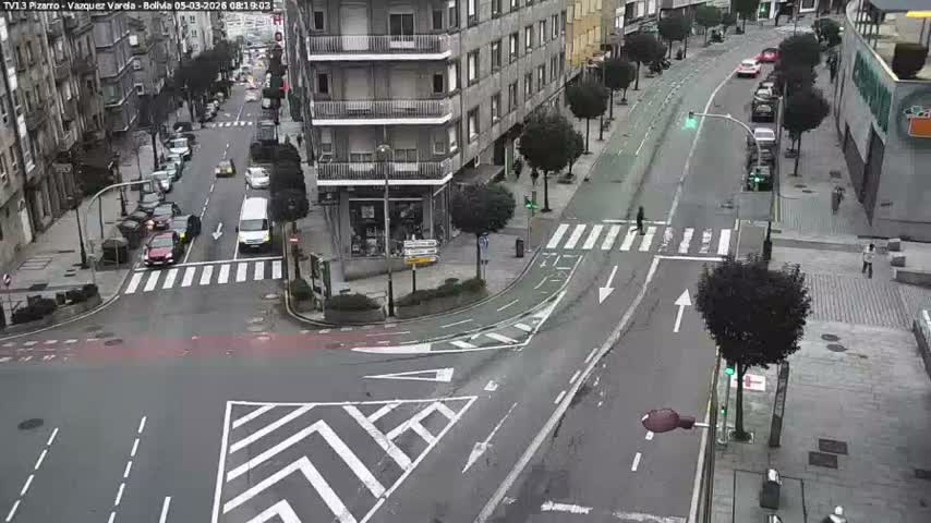 Vigo Pizarro - Vasquez  Varela Street Live Cam - Pontevedra, Galicia, Spain