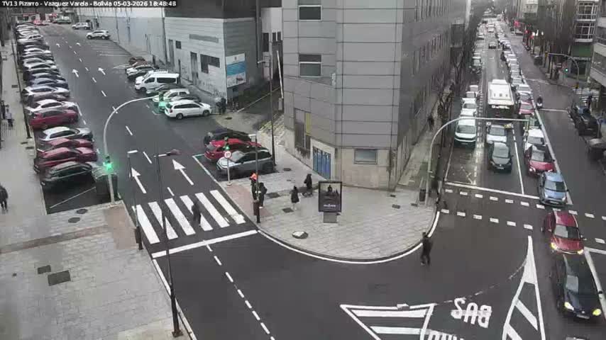 Vigo Pizarro - Vasquez  Varela Street Live Cam - Pontevedra, Galicia, Spain