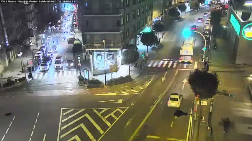 Vigo Pizarro - Vasquez  Varela Street Live Cam - Pontevedra, Galicia, Spain