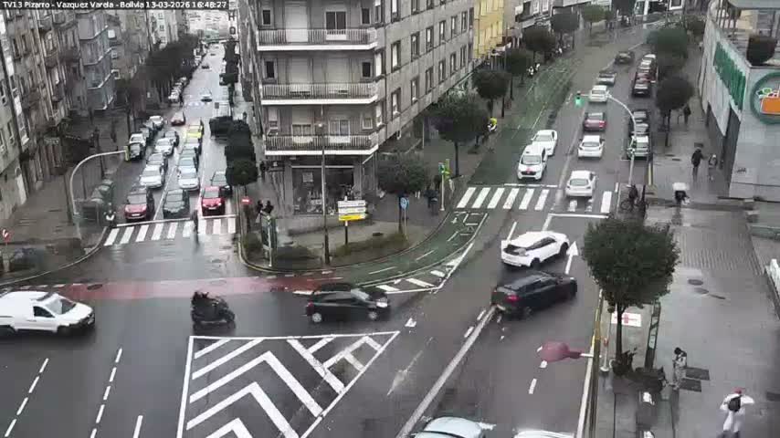 Vigo Pizarro - Vasquez  Varela Street Live Cam - Pontevedra, Galicia, Spain