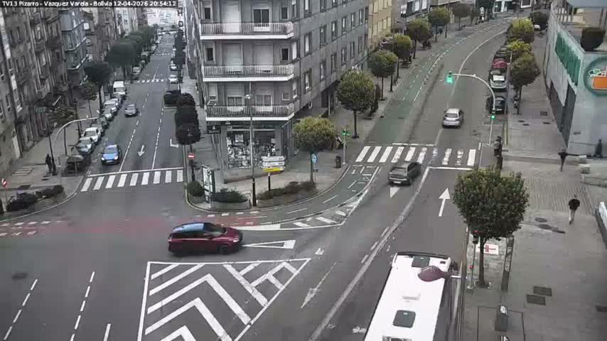 Vigo Pizarro - Vasquez  Varela Street Live Cam - Pontevedra, Galicia, Spain