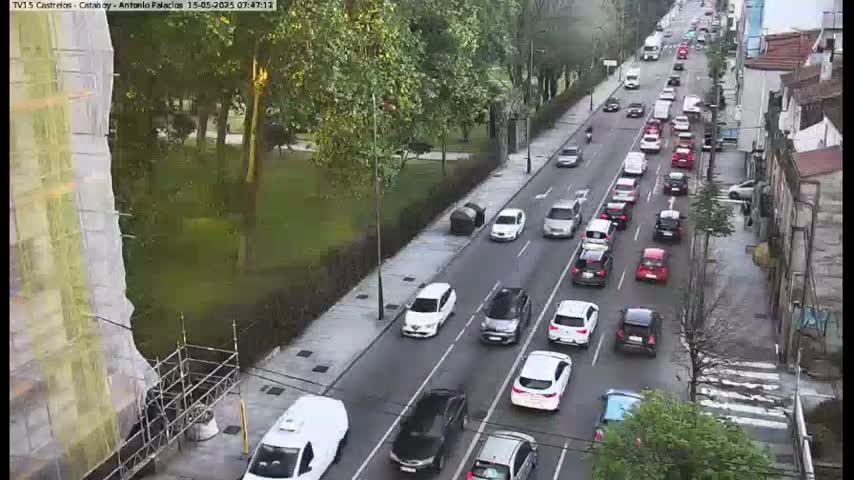 Vigo, Avenida de Antonio Palacios & Castrelos Avenue Live Cam - Pontevedra, Galicia, Spain