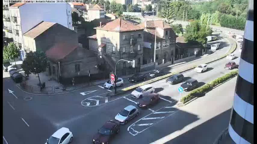 Vigo, Avenida de Antonio Palacios & Castrelos Avenue Live Cam - Pontevedra, Galicia, Spain