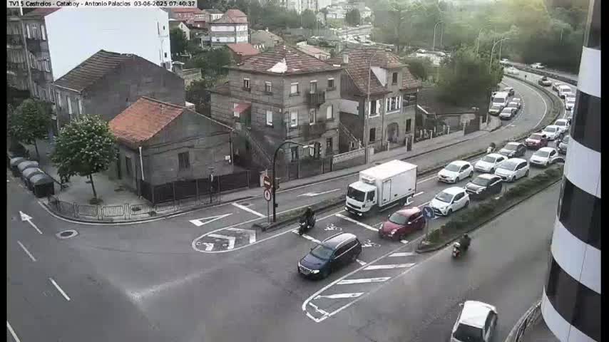 Vigo, Avenida de Antonio Palacios & Castrelos Avenue Live Cam - Pontevedra, Galicia, Spain