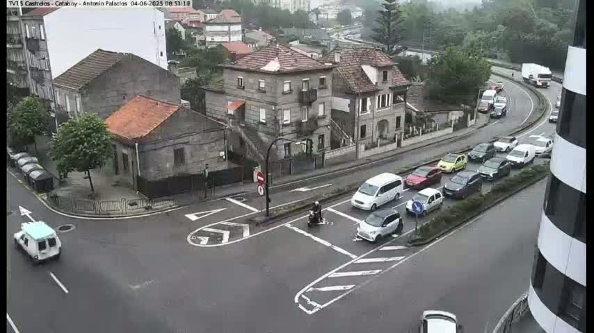 Vigo, Avenida de Antonio Palacios & Castrelos Avenue Live Cam - Pontevedra, Galicia, Spain