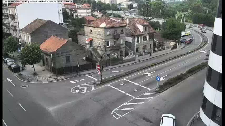 Vigo, Avenida de Antonio Palacios & Castrelos Avenue Live Cam - Pontevedra, Galicia, Spain