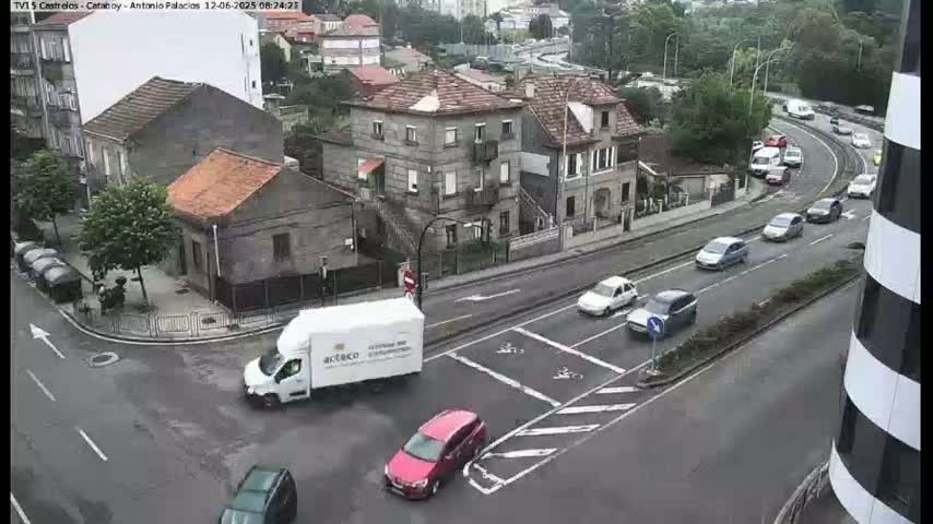 Vigo, Avenida de Antonio Palacios & Castrelos Avenue Live Cam - Pontevedra, Galicia, Spain