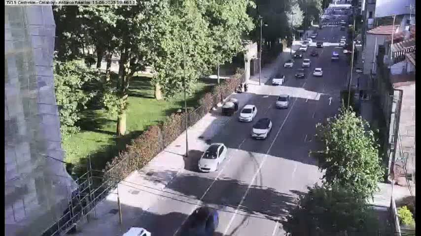 Vigo, Avenida de Antonio Palacios & Castrelos Avenue Live Cam - Pontevedra, Galicia, Spain