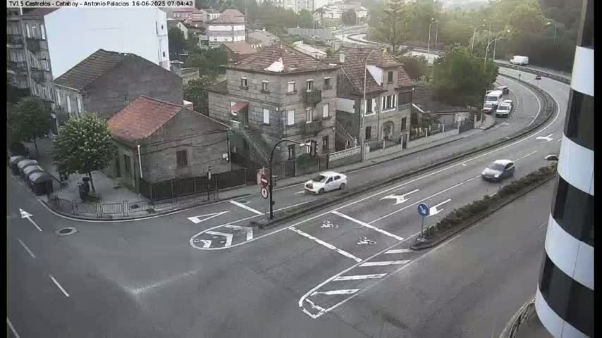 Vigo, Avenida de Antonio Palacios & Castrelos Avenue Live Cam - Pontevedra, Galicia, Spain