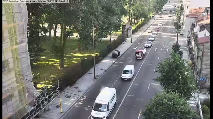 Vigo, Avenida de Antonio Palacios & Castrelos Avenue Live Cam - Pontevedra, Galicia, Spain