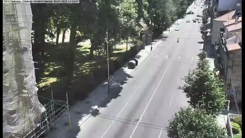 Vigo, Avenida de Antonio Palacios & Castrelos Avenue Live Cam - Pontevedra, Galicia, Spain