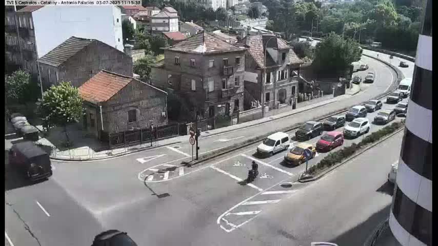 Vigo, Avenida de Antonio Palacios & Castrelos Avenue Live Cam - Pontevedra, Galicia, Spain