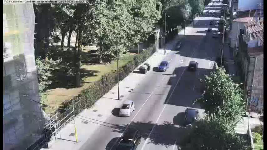 Vigo, Avenida de Antonio Palacios & Castrelos Avenue Live Cam - Pontevedra, Galicia, Spain