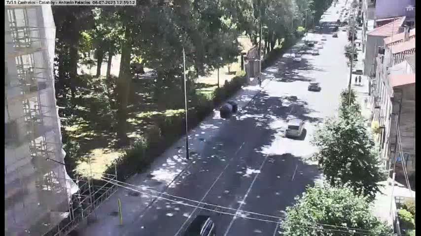 Vigo, Avenida de Antonio Palacios & Castrelos Avenue Live Cam - Pontevedra, Galicia, Spain