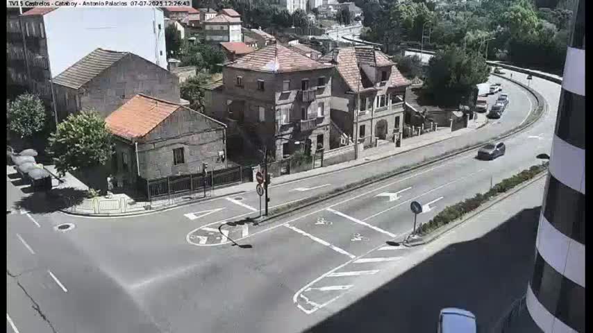 Vigo, Avenida de Antonio Palacios & Castrelos Avenue Live Cam - Pontevedra, Galicia, Spain