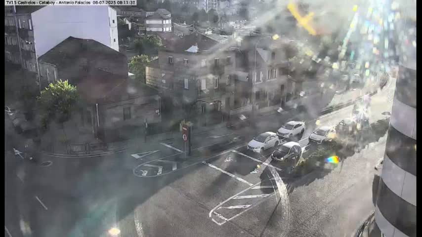 Vigo, Avenida de Antonio Palacios & Castrelos Avenue Live Cam - Pontevedra, Galicia, Spain