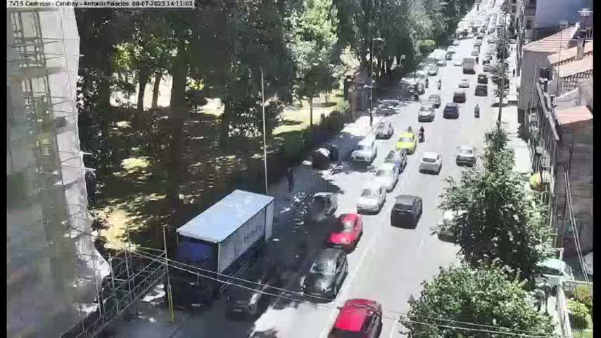 Vigo, Avenida de Antonio Palacios & Castrelos Avenue Live Cam - Pontevedra, Galicia, Spain