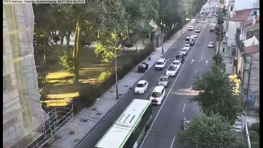 Vigo, Avenida de Antonio Palacios & Castrelos Avenue Live Cam - Pontevedra, Galicia, Spain