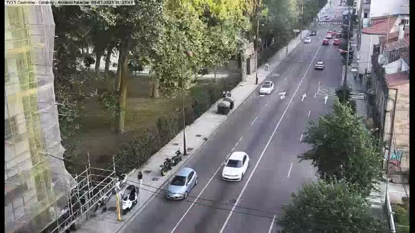 Vigo, Avenida de Antonio Palacios & Castrelos Avenue Live Cam - Pontevedra, Galicia, Spain