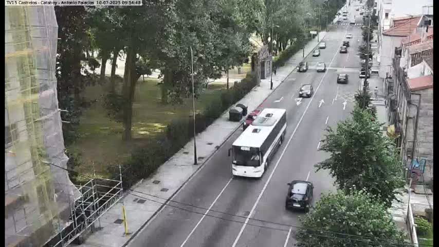Vigo, Avenida de Antonio Palacios & Castrelos Avenue Live Cam - Pontevedra, Galicia, Spain
