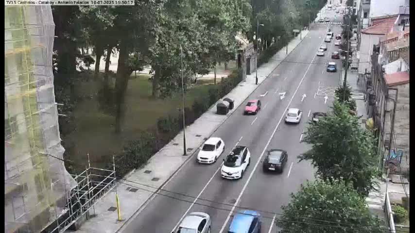 Vigo, Avenida de Antonio Palacios & Castrelos Avenue Live Cam - Pontevedra, Galicia, Spain