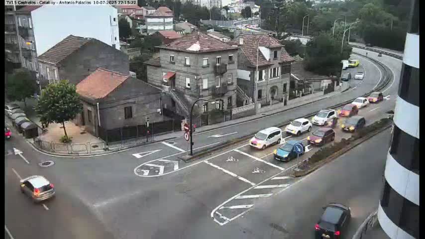Vigo, Avenida de Antonio Palacios & Castrelos Avenue Live Cam - Pontevedra, Galicia, Spain
