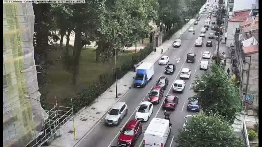 Vigo, Avenida de Antonio Palacios & Castrelos Avenue Live Cam - Pontevedra, Galicia, Spain