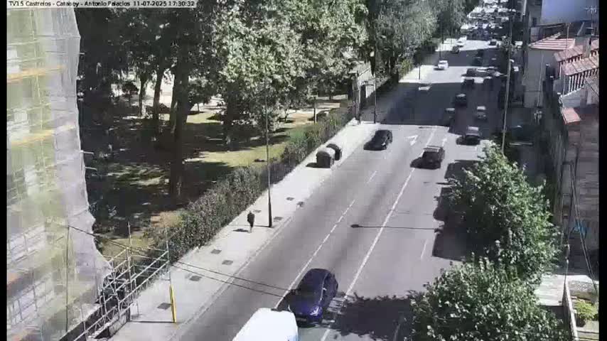 Vigo, Avenida de Antonio Palacios & Castrelos Avenue Live Cam - Pontevedra, Galicia, Spain