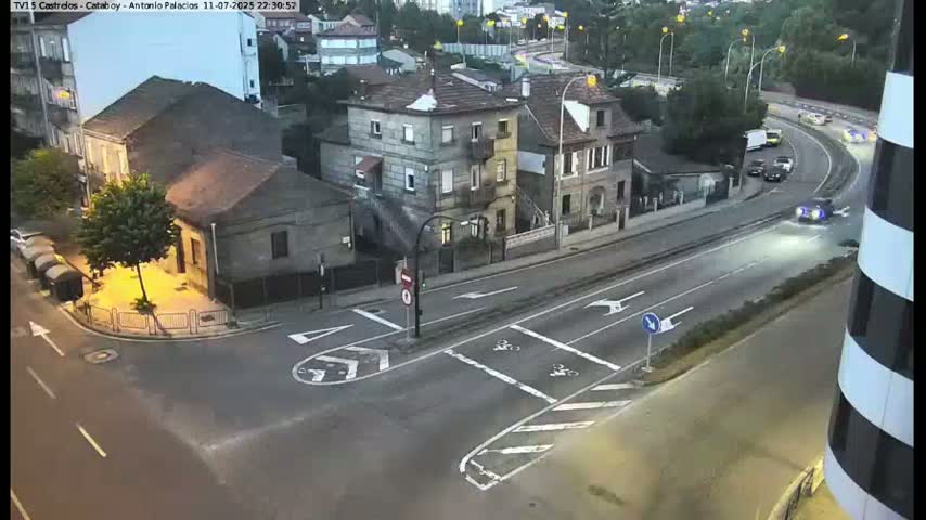 Vigo, Avenida de Antonio Palacios & Castrelos Avenue Live Cam - Pontevedra, Galicia, Spain