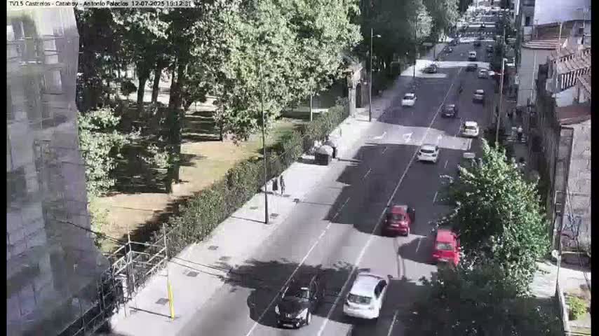 Vigo, Avenida de Antonio Palacios & Castrelos Avenue Live Cam - Pontevedra, Galicia, Spain