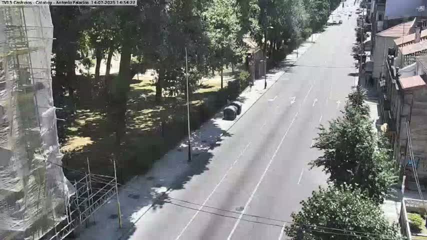 Vigo, Avenida de Antonio Palacios & Castrelos Avenue Live Cam - Pontevedra, Galicia, Spain