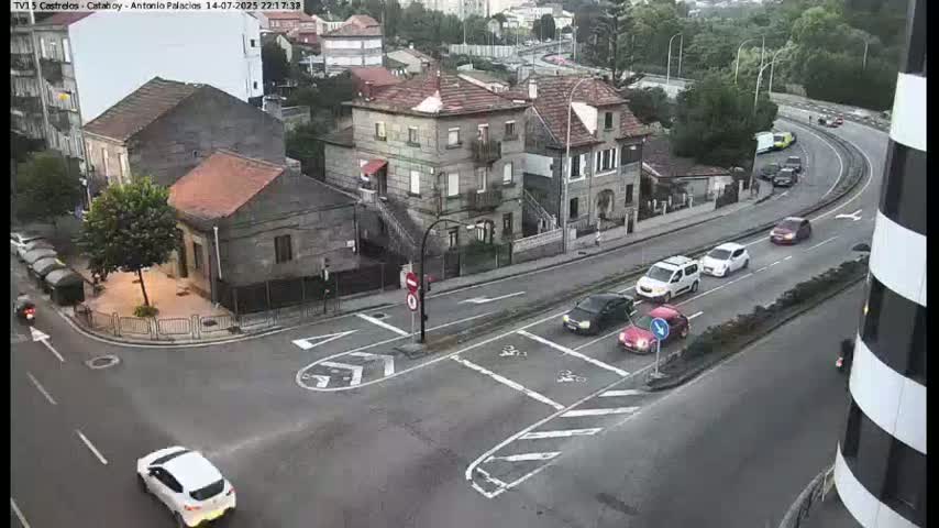 Vigo, Avenida de Antonio Palacios & Castrelos Avenue Live Cam - Pontevedra, Galicia, Spain