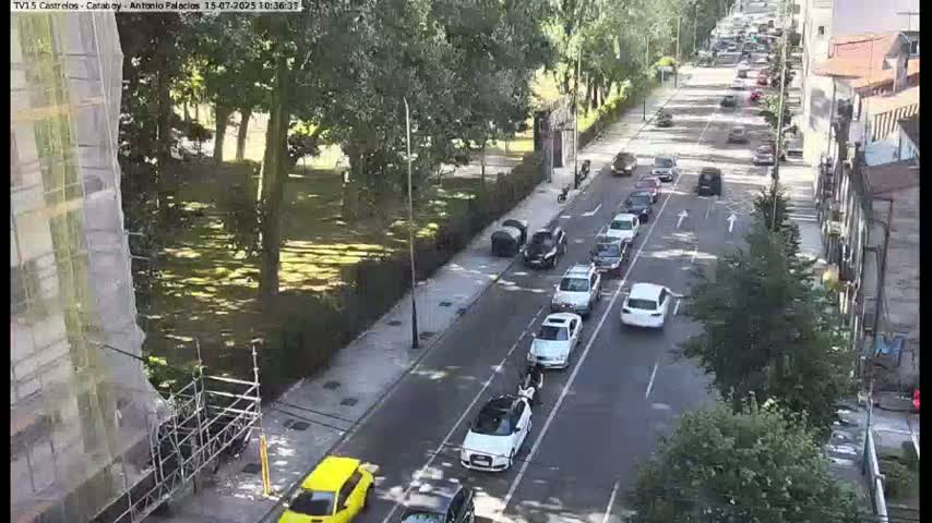 Vigo, Avenida de Antonio Palacios & Castrelos Avenue Live Cam - Pontevedra, Galicia, Spain