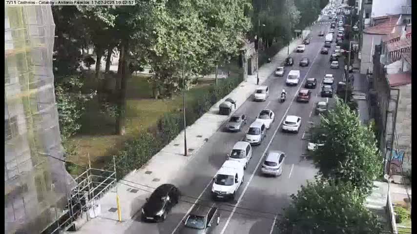 Vigo, Avenida de Antonio Palacios & Castrelos Avenue Live Cam - Pontevedra, Galicia, Spain