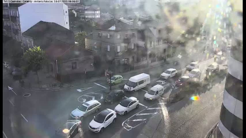 Vigo, Avenida de Antonio Palacios & Castrelos Avenue Live Cam - Pontevedra, Galicia, Spain