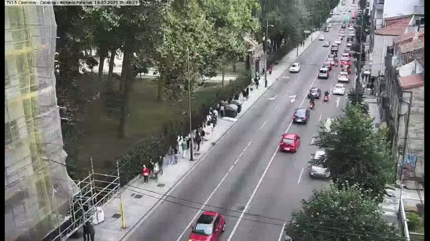 Vigo, Avenida de Antonio Palacios & Castrelos Avenue Live Cam - Pontevedra, Galicia, Spain