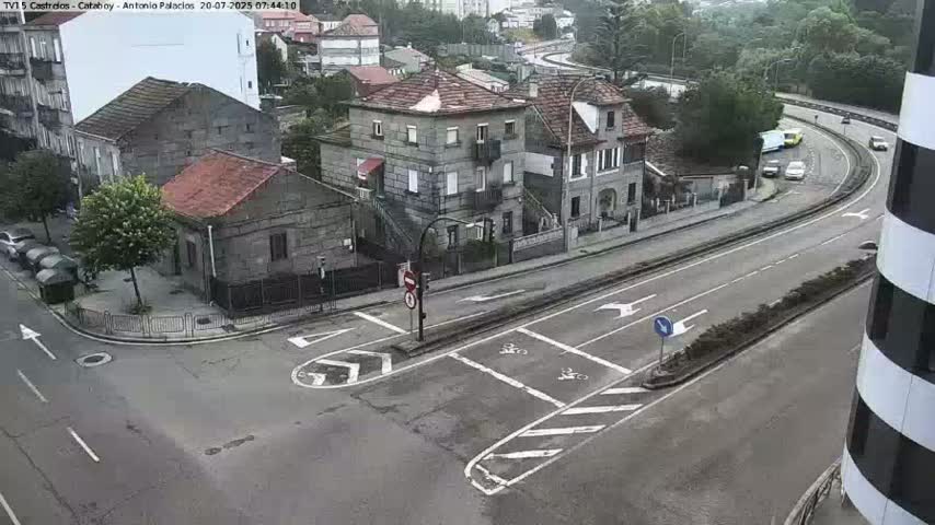 Vigo, Avenida de Antonio Palacios & Castrelos Avenue Live Cam - Pontevedra, Galicia, Spain