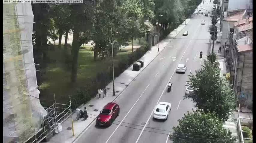 Vigo, Avenida de Antonio Palacios & Castrelos Avenue Live Cam - Pontevedra, Galicia, Spain