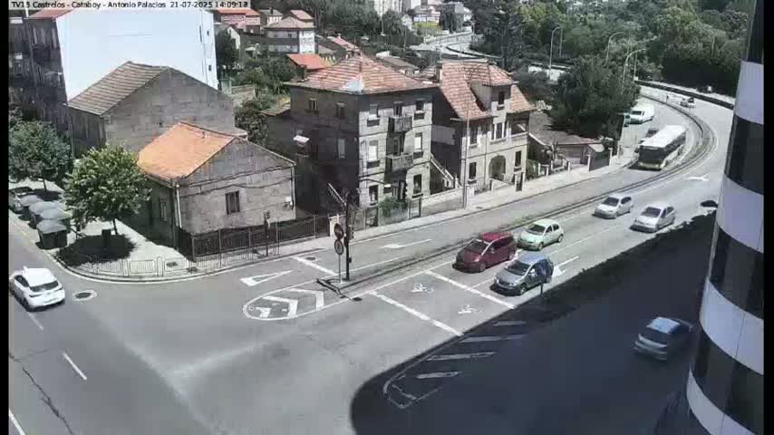 Vigo, Avenida de Antonio Palacios & Castrelos Avenue Live Cam - Pontevedra, Galicia, Spain