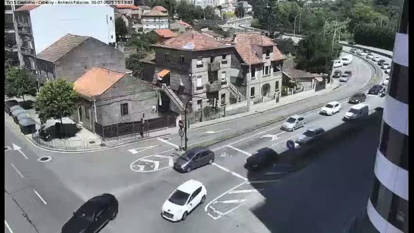 Vigo, Avenida de Antonio Palacios & Castrelos Avenue Live Cam - Pontevedra, Galicia, Spain