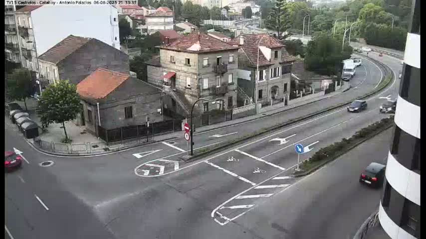 Vigo, Avenida de Antonio Palacios & Castrelos Avenue Live Cam - Pontevedra, Galicia, Spain