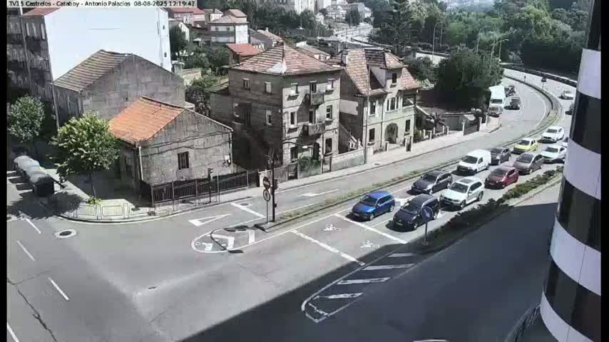 Vigo, Avenida de Antonio Palacios & Castrelos Avenue Live Cam - Pontevedra, Galicia, Spain