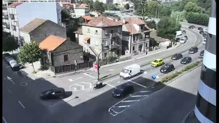 Vigo, Avenida de Antonio Palacios & Castrelos Avenue Live Cam - Pontevedra, Galicia, Spain