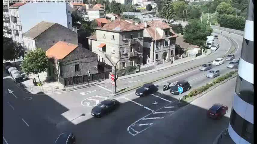 Vigo, Avenida de Antonio Palacios & Castrelos Avenue Live Cam - Pontevedra, Galicia, Spain