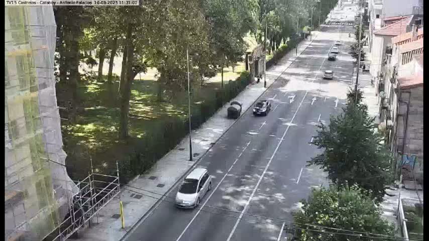 Vigo, Avenida de Antonio Palacios & Castrelos Avenue Live Cam - Pontevedra, Galicia, Spain