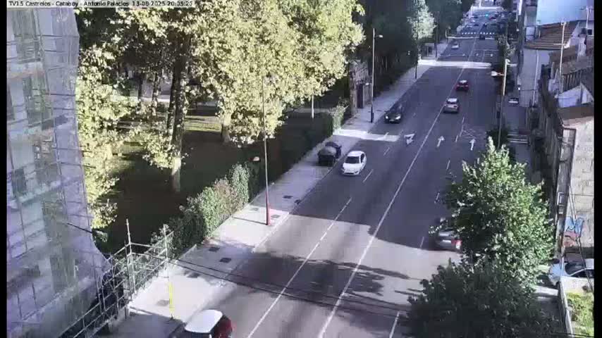 Vigo, Avenida de Antonio Palacios & Castrelos Avenue Live Cam - Pontevedra, Galicia, Spain