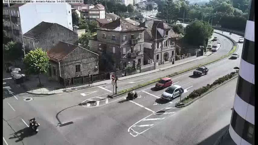 Vigo, Avenida de Antonio Palacios & Castrelos Avenue Live Cam - Pontevedra, Galicia, Spain