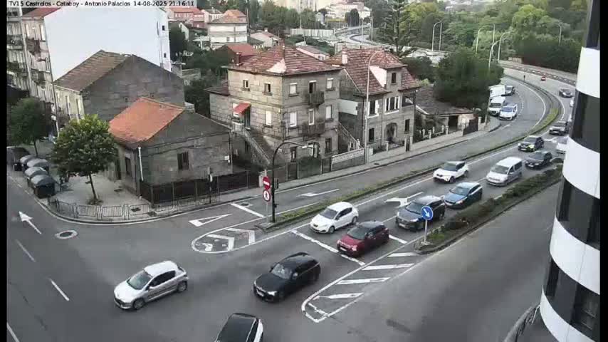 Vigo, Avenida de Antonio Palacios & Castrelos Avenue Live Cam - Pontevedra, Galicia, Spain