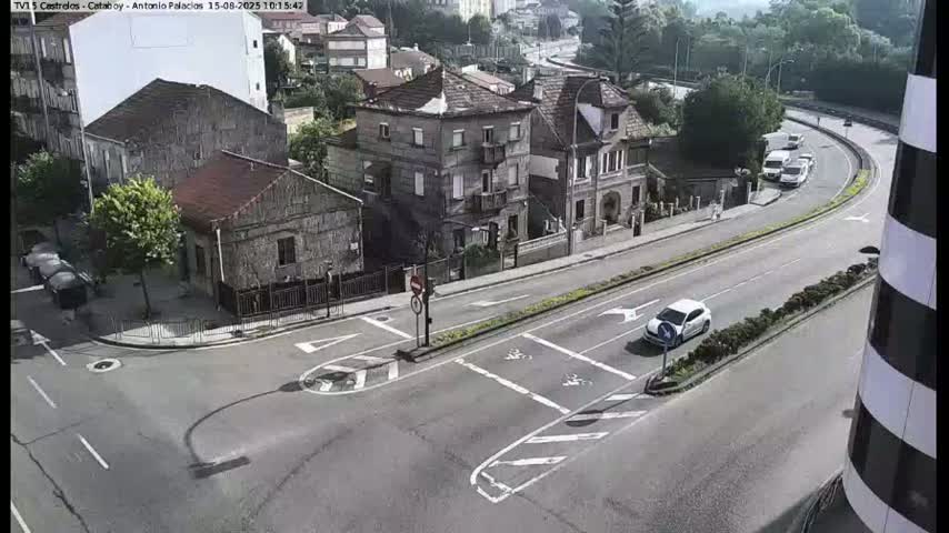 Vigo, Avenida de Antonio Palacios & Castrelos Avenue Live Cam - Pontevedra, Galicia, Spain